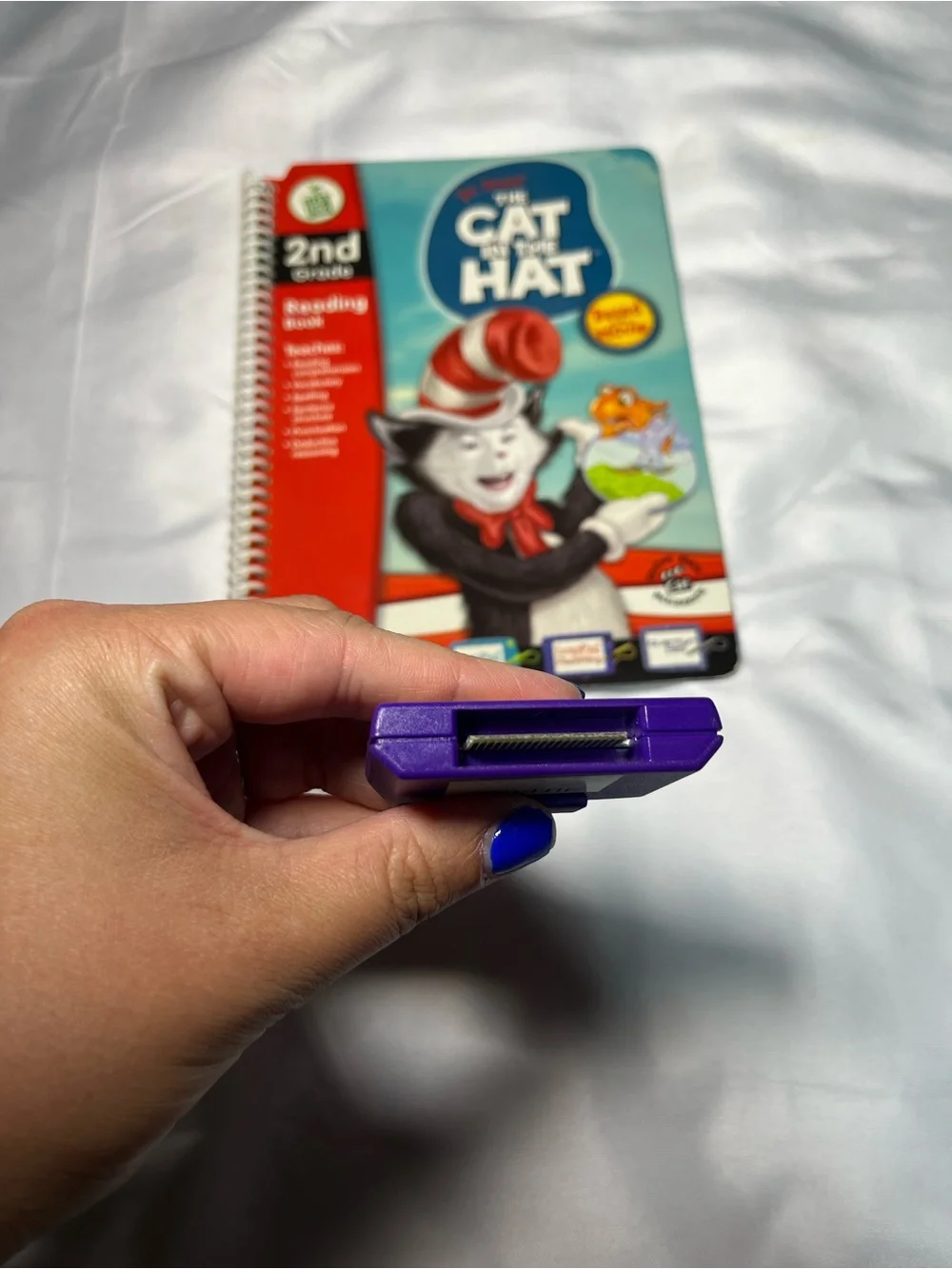 LeapFrog LeapPad The Cat in the Hat 2nd Grade Reading Book & Cartridge